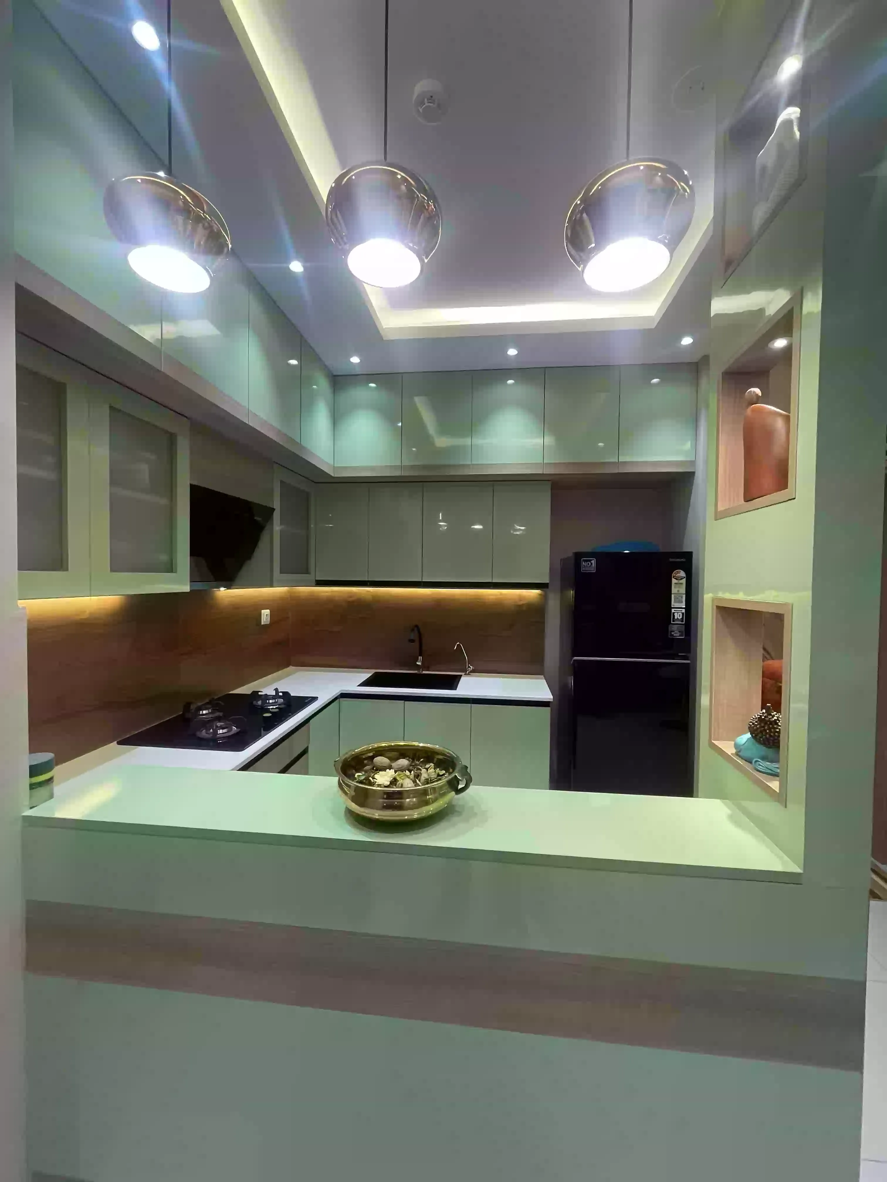 S A Interiors Modular Kitchen